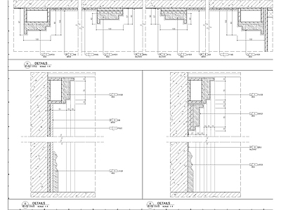 样板间墙身大样图 施工图