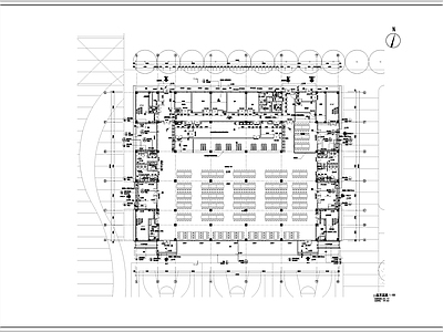 学校食堂建筑 施工图