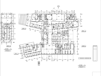 滨海医院建筑 施工图