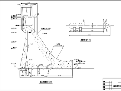 重力坝图纸及计算书 施工图