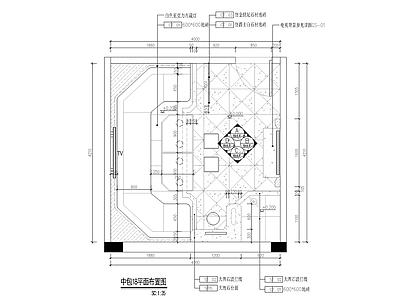 KTV中包包厢 施工图