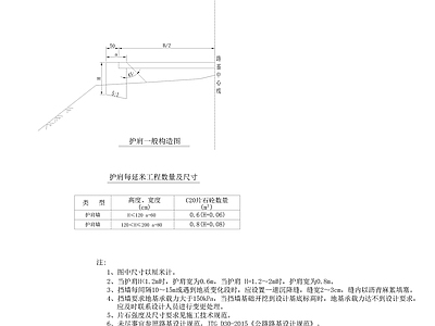 路基防护工程 施工图