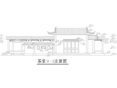 某公园茶室古建筑 施工图