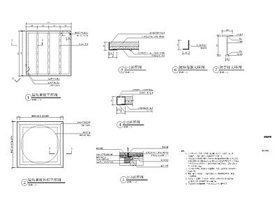 装饰盖板详图 施工图