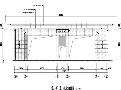 小区大门亮化加时控线路系统图