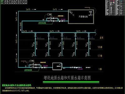 酒店给排水电路电器消防 施工图 建筑电气