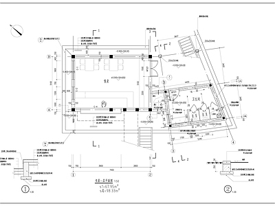 乡村书屋建筑 施工图