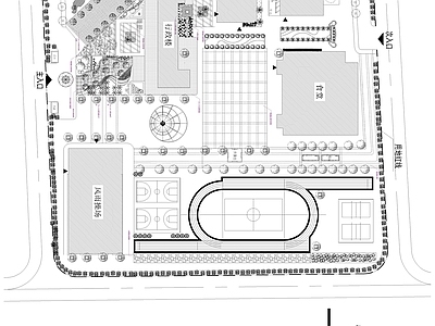 学校建筑平面图