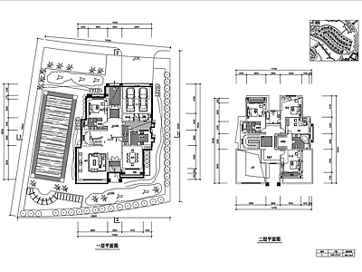 别墅建筑 施工图