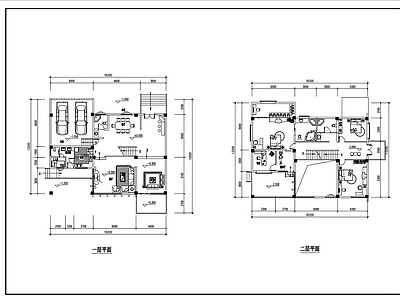 别墅建筑 施工图