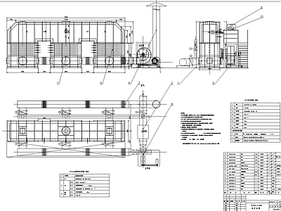 3万风量VOCs有机废气处理设备  施工图