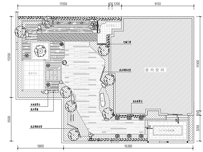 屋顶花园 施工图