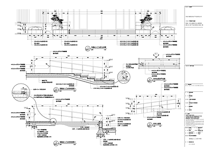入口台阶 施工图