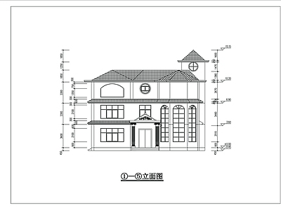 别墅建筑 施工图