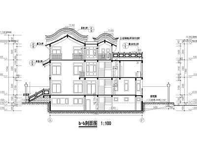 住宅古建筑 施工图