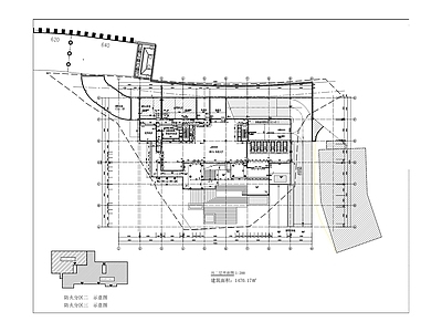 95古镇游客中心建筑 施工图