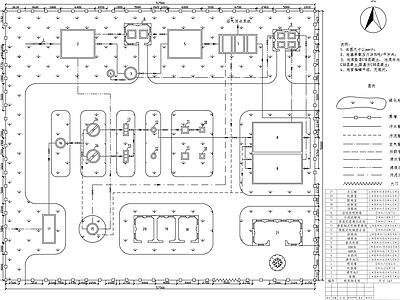 200立方垃圾填埋场渗滤处理 施工图