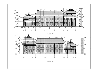 官村特色民俗文化展示中心古建筑 施工图