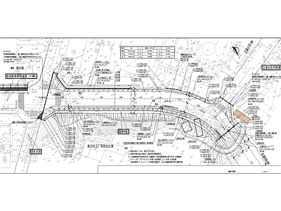 卓润新居南侧道路工程 施工图 交通道路