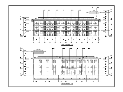 荣誉军人休养院建筑 施工图 疗养院