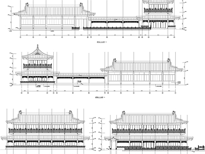 琅琊园咖啡馆古建筑 施工图