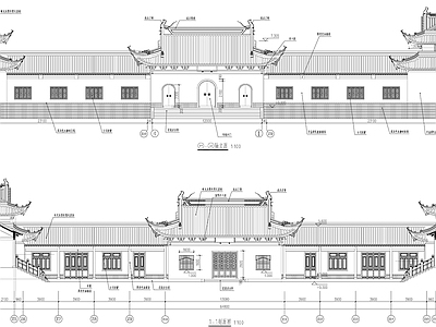 法堂古建筑 施工图