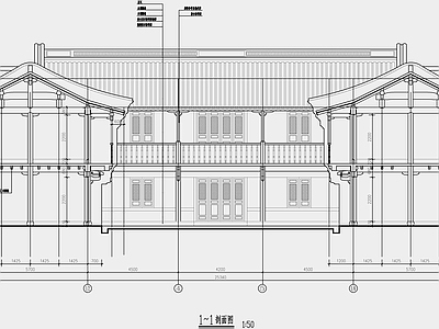 仿古建筑 施工图