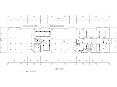 检察院六层办公楼电气 施工图 建筑电气