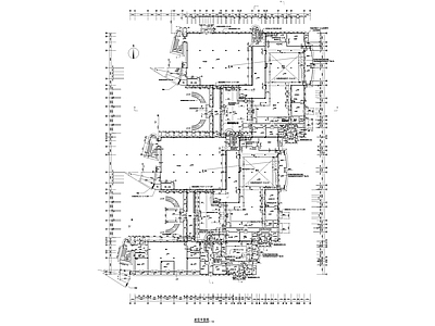 二层高中餐厅全套建筑 施工图