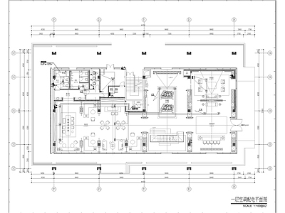 售楼处电气 施工图 建筑电气