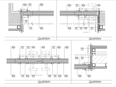 标准门表节点 施工图 通用节点