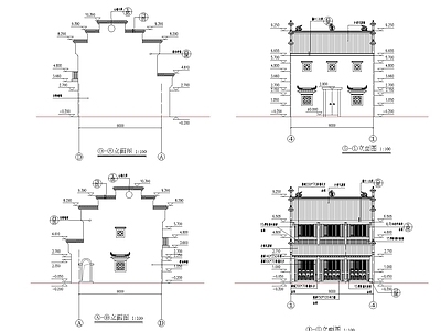 文化馆古建筑 施工图