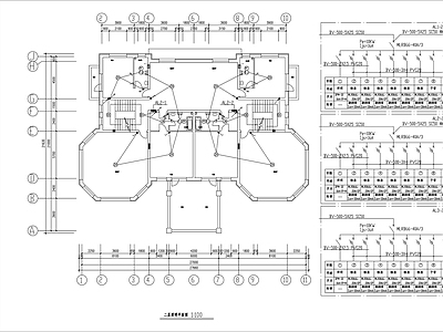 别墅电气 施工图 建筑电气