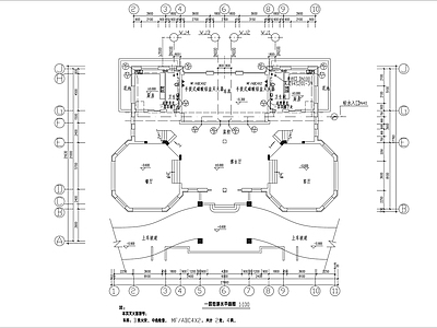 别墅给排水 施工图 建筑给排水