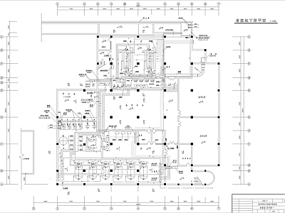 中学食堂及锅炉房全套建筑 施工图