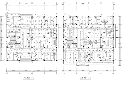 某中医院门诊医务楼给排水消防 施工图 建筑给排水