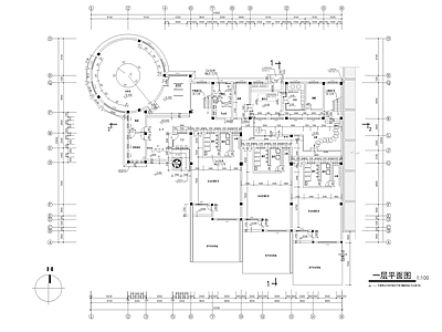 1500平米三层幼儿园建筑 施工图