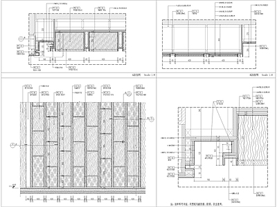 背景柜大样 施工图 柜类