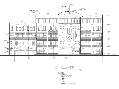 某小学多功能教学楼建筑 施工图