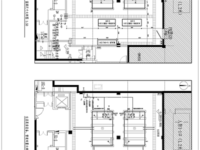 某小区生活泵房布置 施工图 建筑给排水