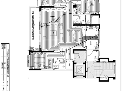 住宅建筑干式地暖详图 施工图 建筑暖通