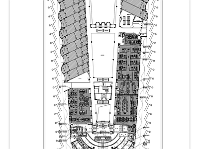 售楼大厅暖通 施工图 建筑暖通