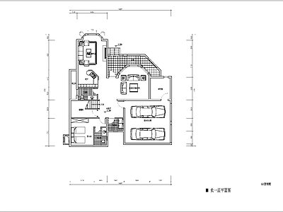 精致小型别墅建筑 施工图