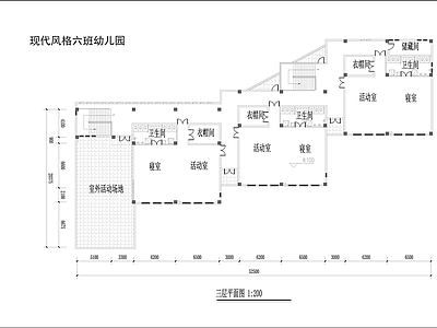 幼儿园建筑 施工图