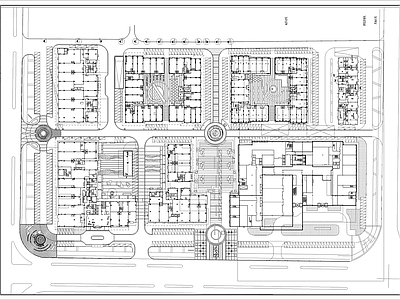 青岛科迪天一仁和财富中心全套商业景观 施工图