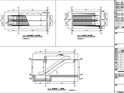 自动扶梯详图 施工图