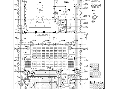 学校食堂及风雨球场 施工图