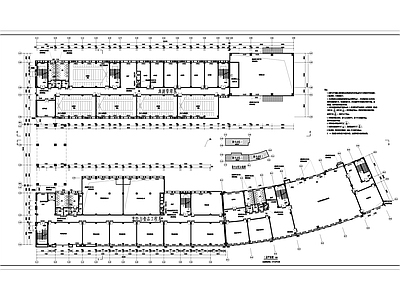 职业学校实训楼建筑 施工图