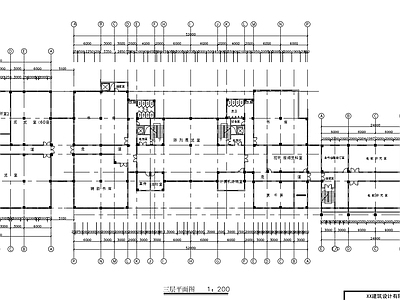 某大城市图书馆建筑 施工图