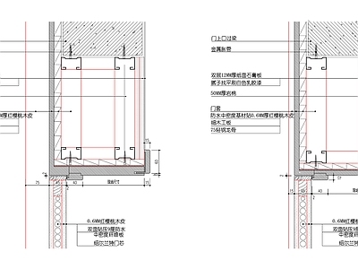 门节点 施工图 通用节点